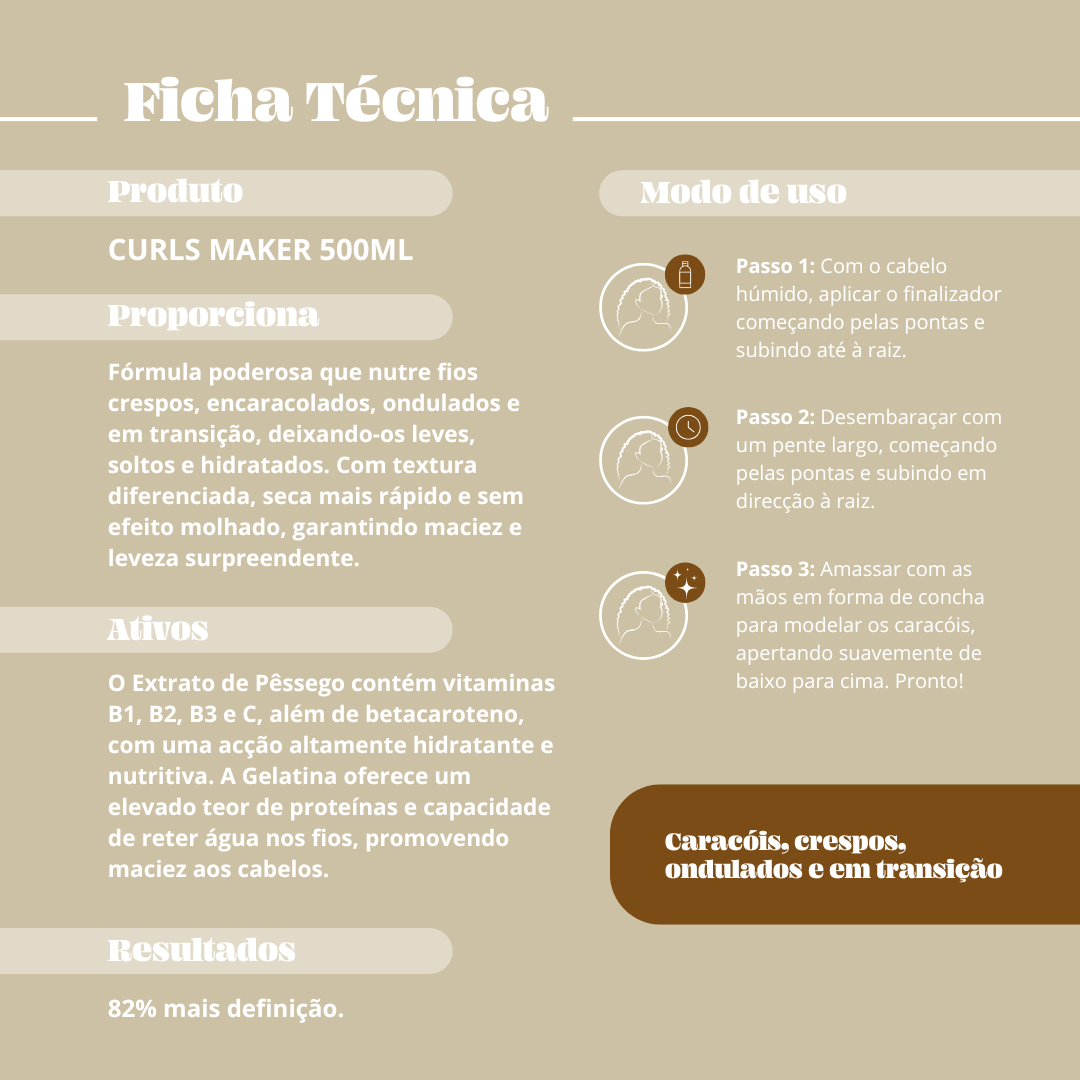 Activador de rizos con volumen y definición